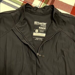 Grey's Anatomy Black Zip-Up Jacket